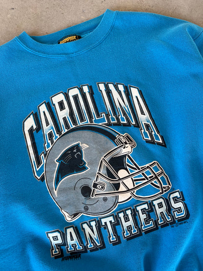 90’s Carolina Panthers Helmet Crewneck [L]