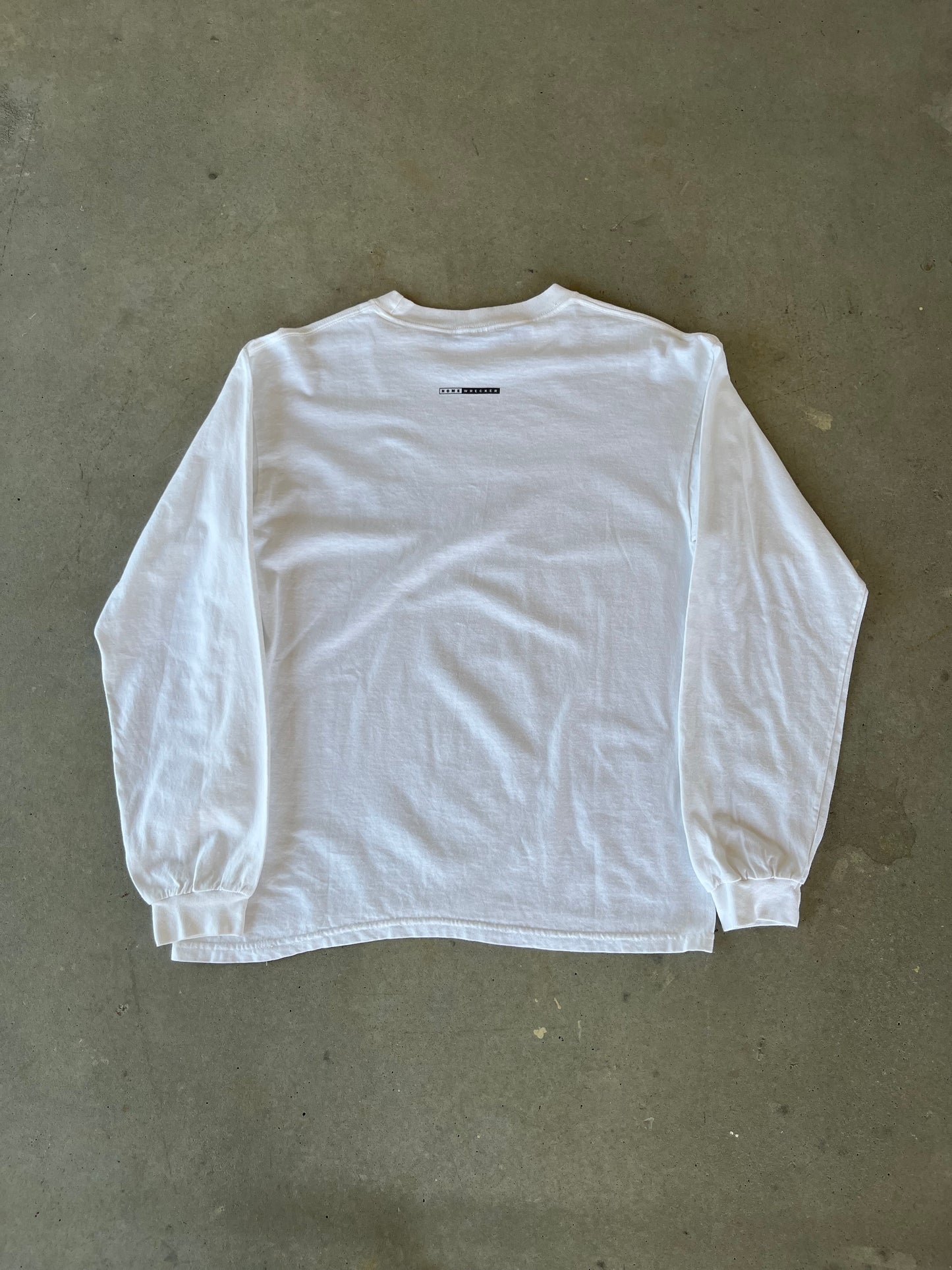 90’s Home Wrecker Box Logo Streetwear Long Sleeve [L]
