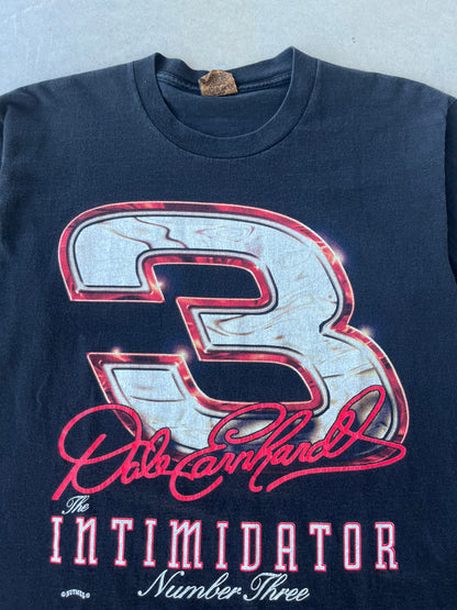 90s Dale Sr. Nutmeg Nascar T-Shirt [L]