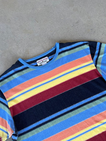 90’s Striped Boca Classics T-Shirt [L]