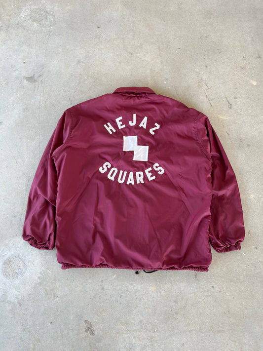 70’s Hejaz Squares Windbreaker Jacket [L]