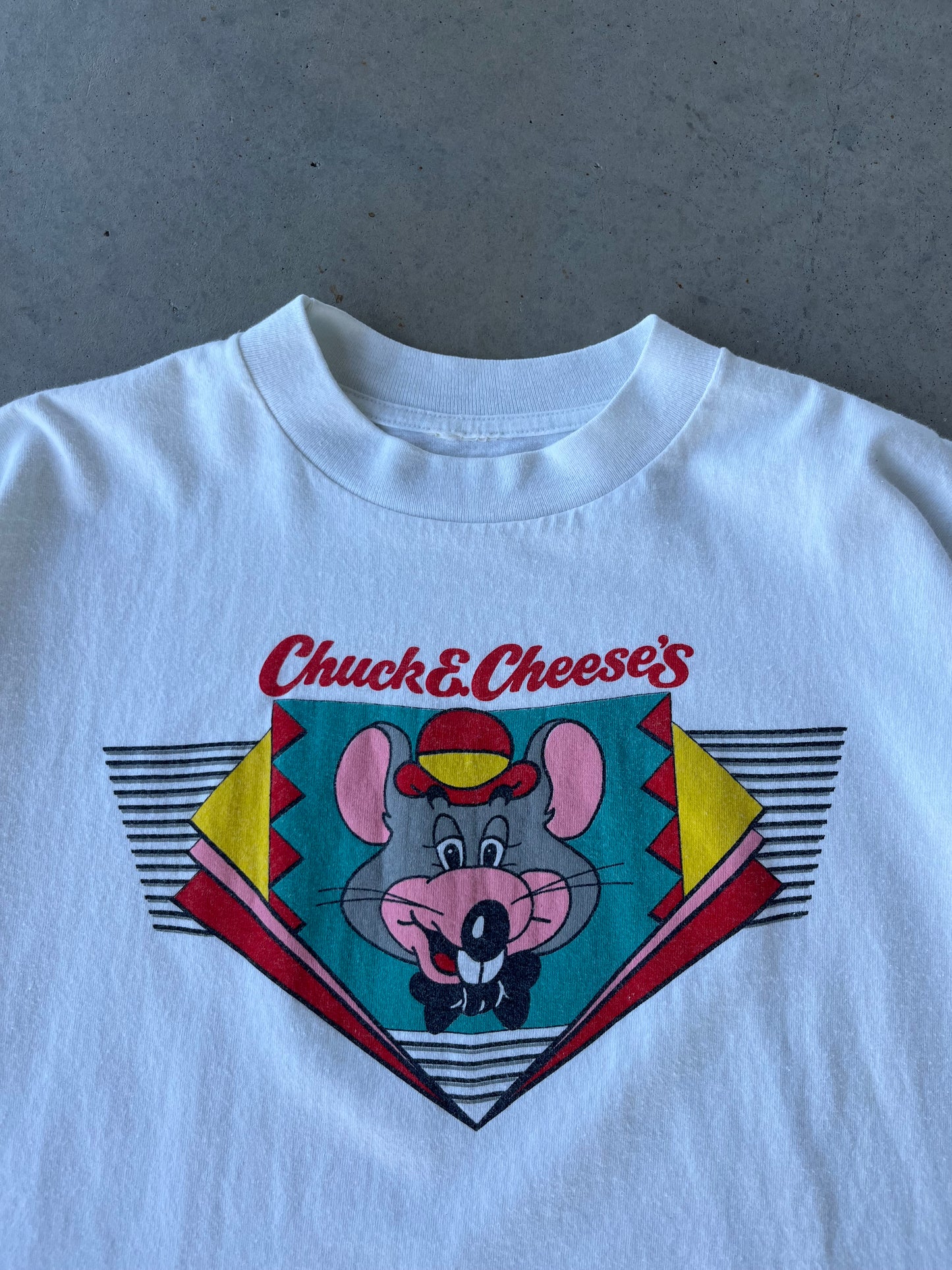 90s Chuck E. Cheese promo T-Shirt [M]