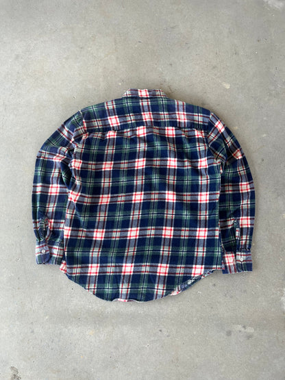 1980’s Cotton Plaid Flannel [M]