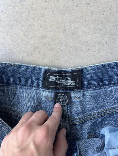Y2K Stue Baggy Denim Pants [36x32]