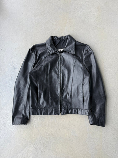 00’s Leather Jacket [L]