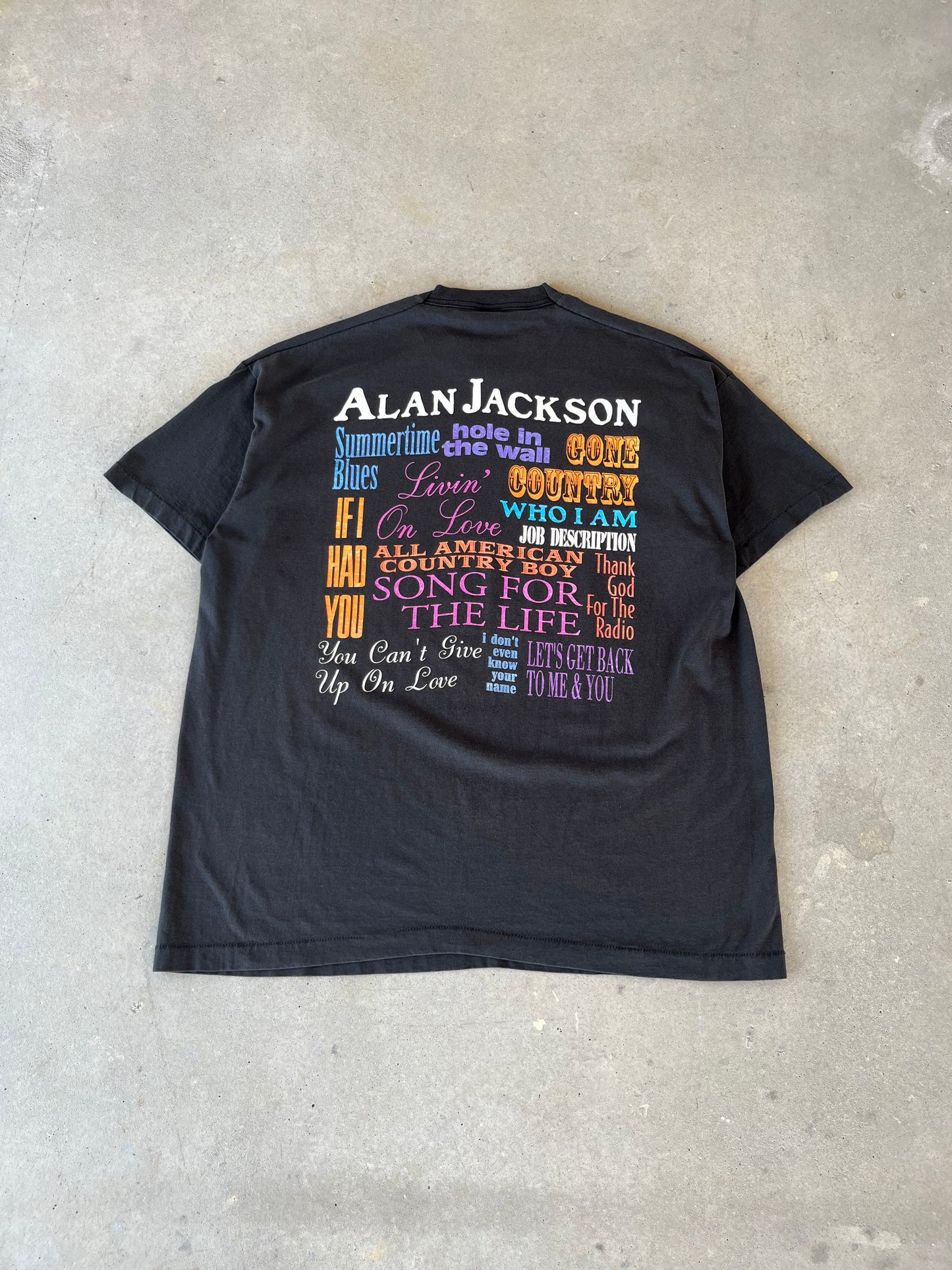 1995 Alan Jackson “All American Country Boy” Band T-Shirt [XXL]