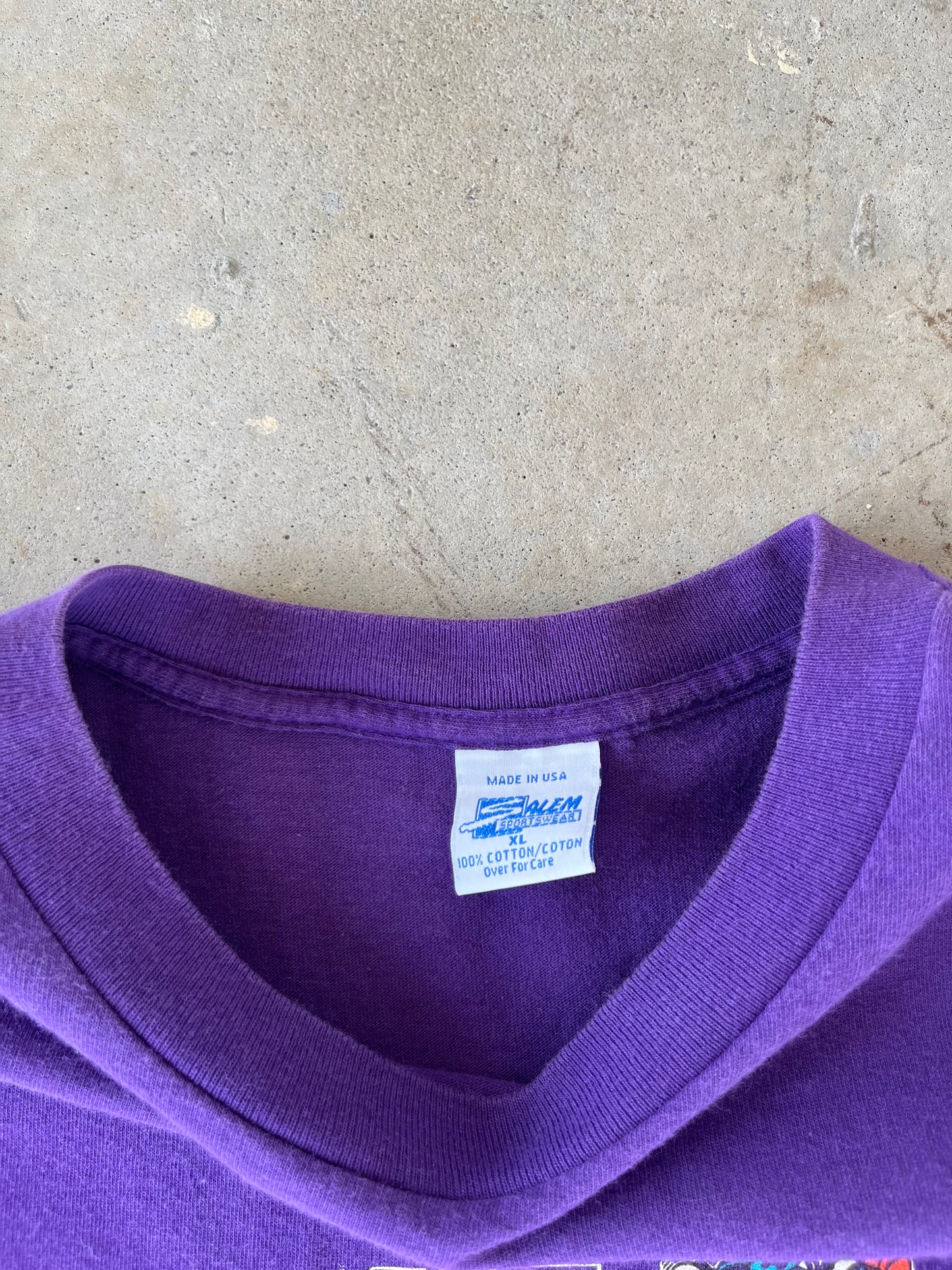 1993 Charlotte Hornets NBA Playoffs T-Shirt [M/L]