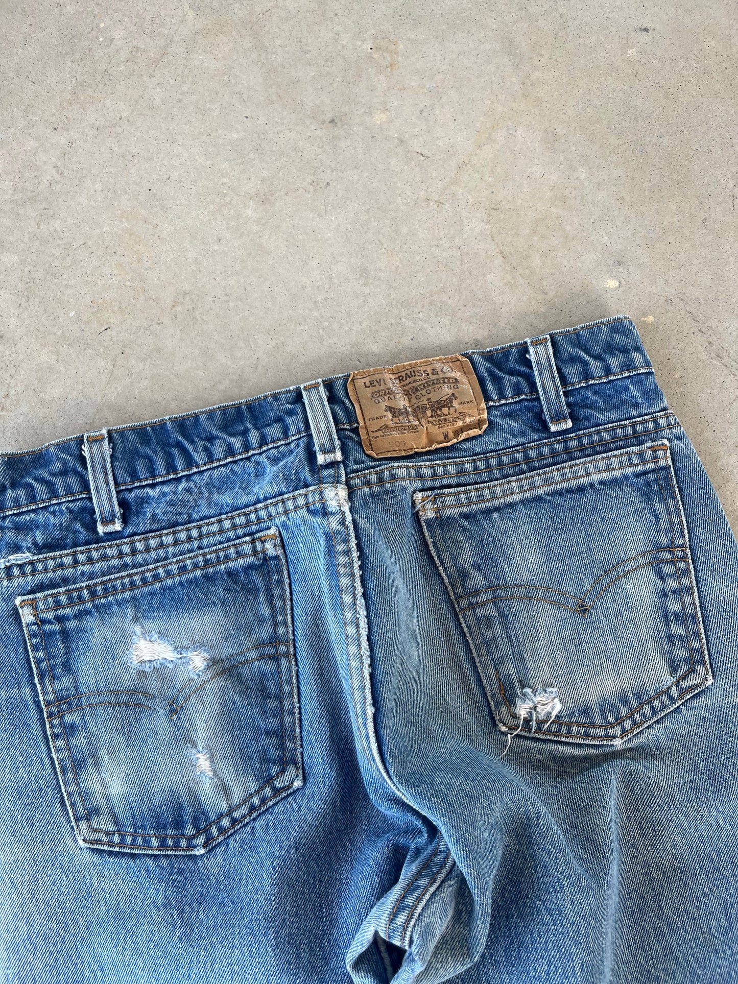 90’s Levi’s 506 Orange Tab Jeans [30x28]