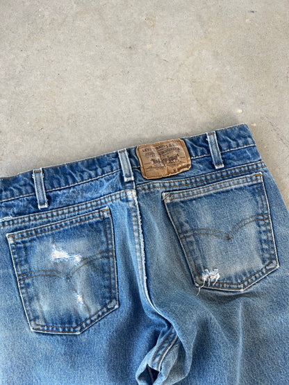 90’s Levi’s 506 Orange Tab Jeans [30x28]