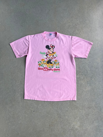 80's Minnie Walt Disney World T Shirt [M]