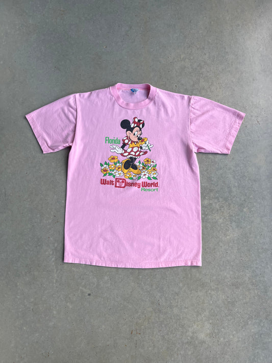 80's Minnie Walt Disney World T Shirt [M]