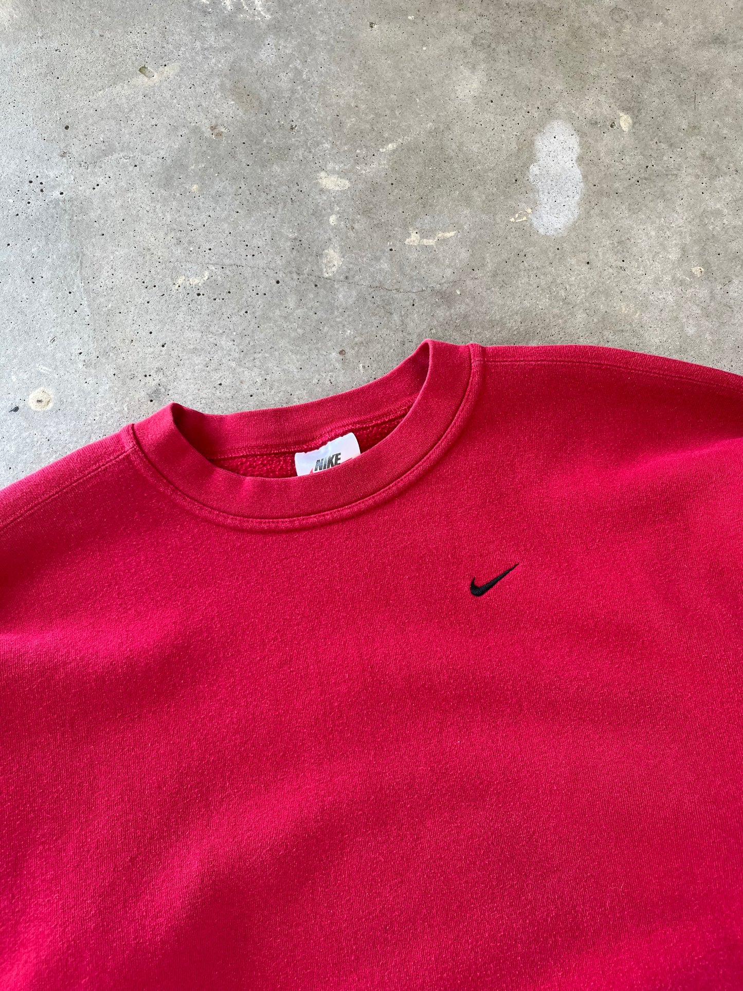 90’s Red Nike Crewneck [L]