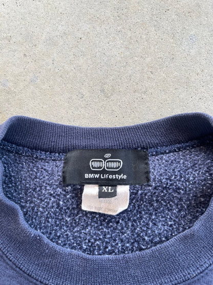 90’s BMW Automobile Embroidered Crewneck [XL]