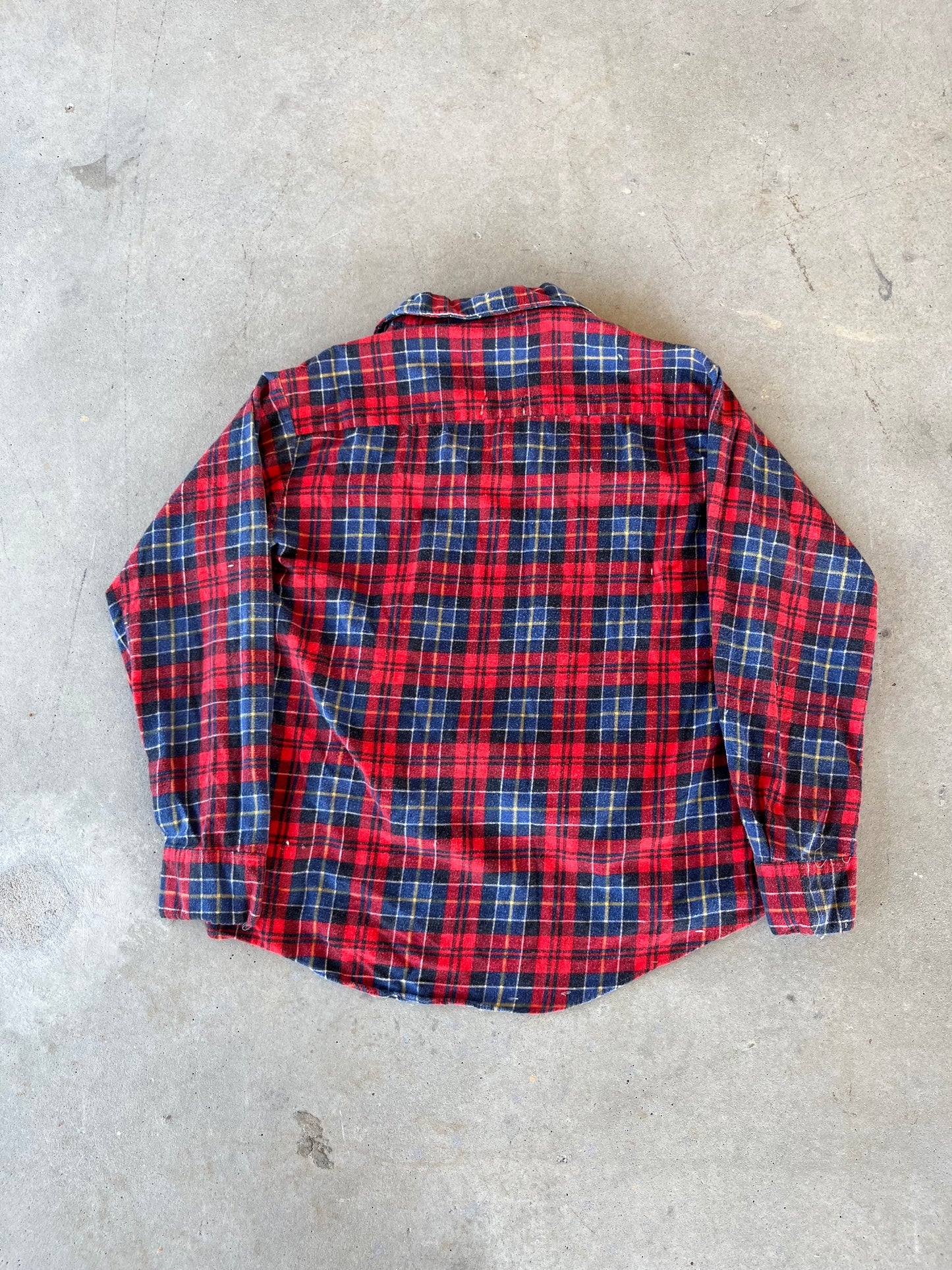 1980’s Cotton Plaid Flannel