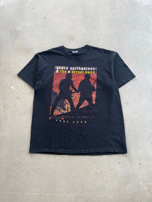 2000 Bruce Springsteen & The E Street Band Tour T-Shirt [L]