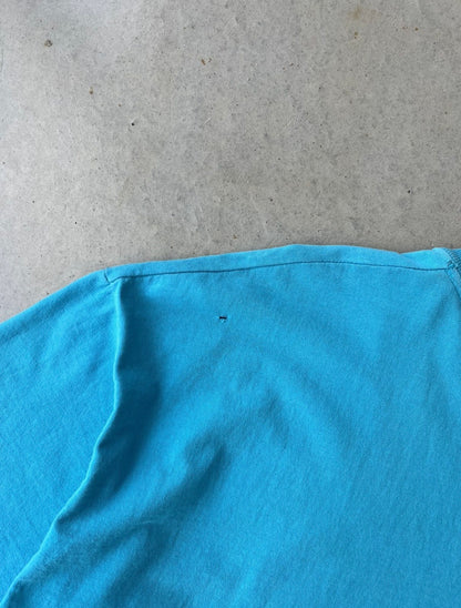 1995 Charlotte Hornets Flames T Shirt [XL]