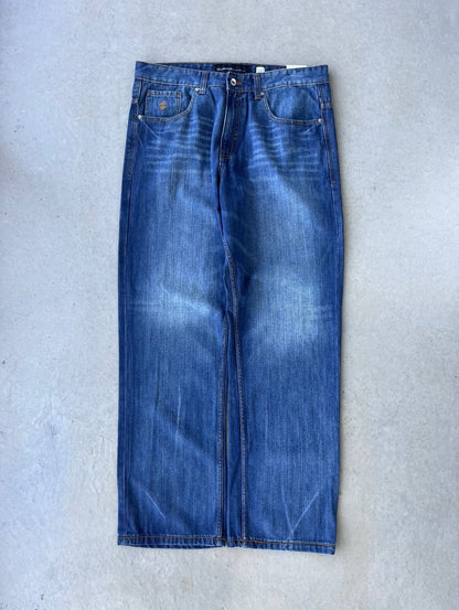 Y2K Rocawear Embroidered Denim Jeans [38x34]