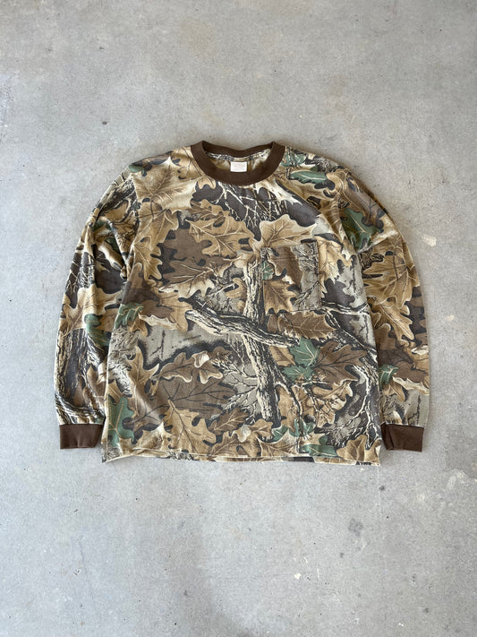 90’s Camo Long Sleeve Shirt [L]
