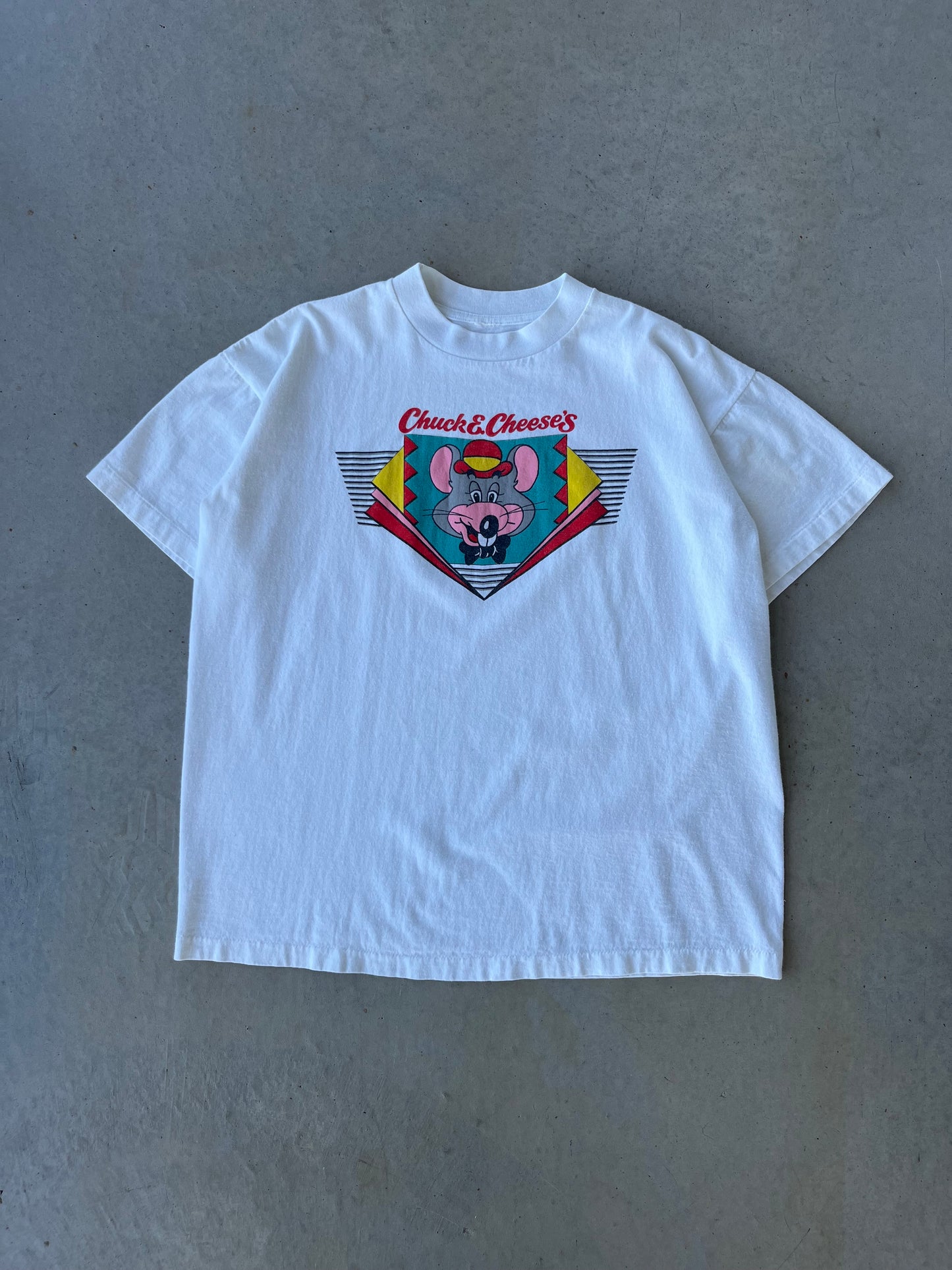 90s Chuck E. Cheese promo T-Shirt [M]