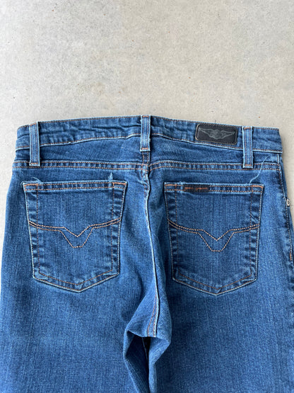 00’s Women’s Harley Davidson Biker Jeans