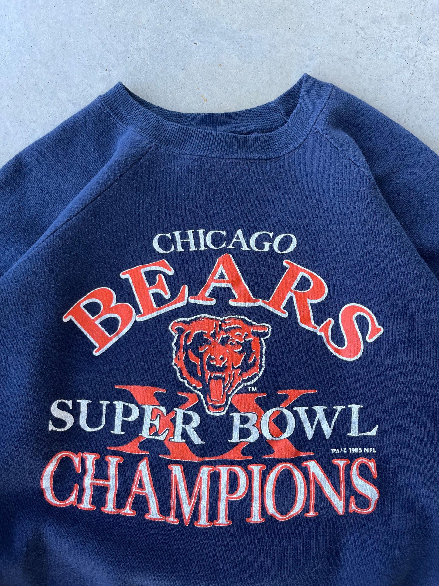 1985 Chicago Bears NFL Superbowl Champs Crewneck [M]