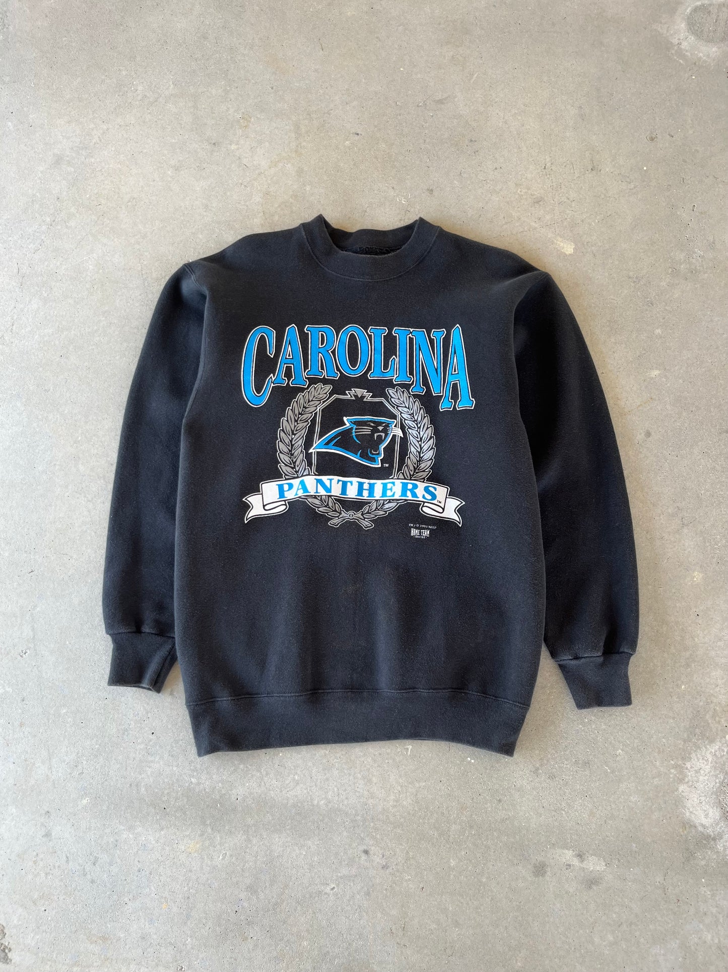 1993 Carolina Panthers Spellout Crewneck [L]