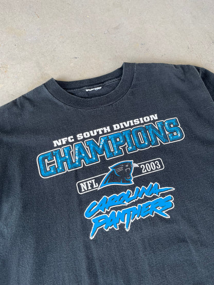 2003 Carolina Panthers NFC Champions T-Shirt [XL]