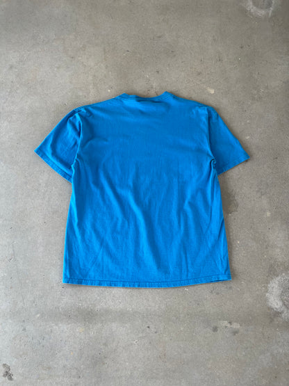 1993 Carolina Panthers Spellout T-Shirt [XL]