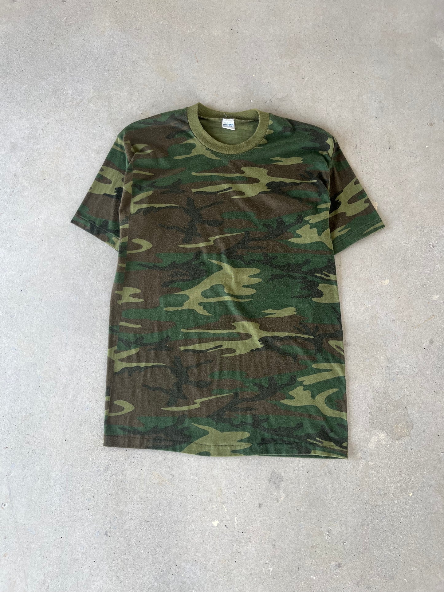 80’s Woodland Camo T-Shirt [M]