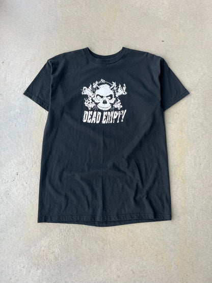 00's Dead Empty Punk Rock Band T Shirt [XL]