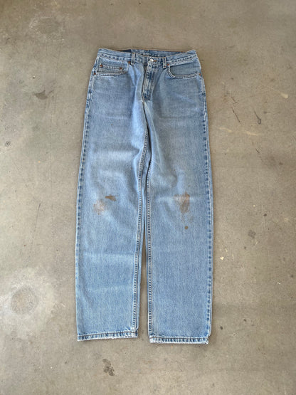 90’s Levi’s 550 Light Wash Jeans [33x33]