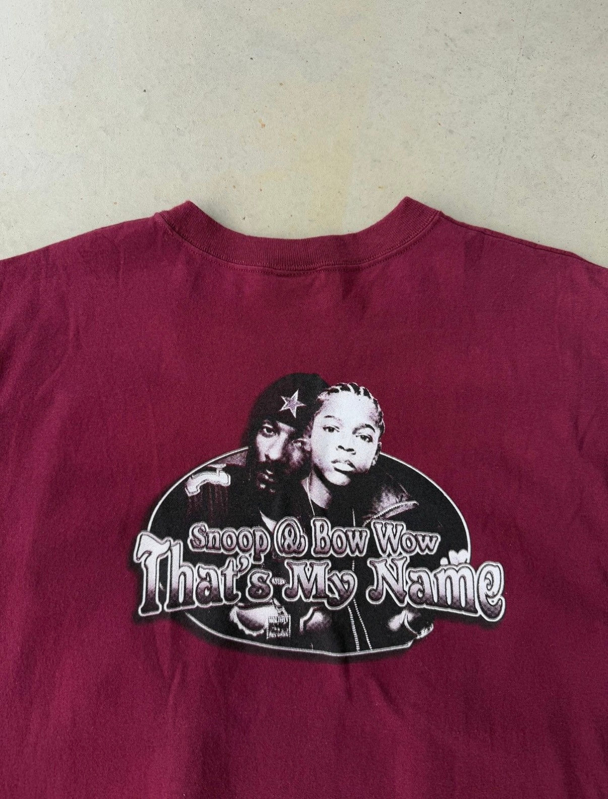 00’s Snoop Dogg & Lil Bow Wow Rap T-Shirt [XL]