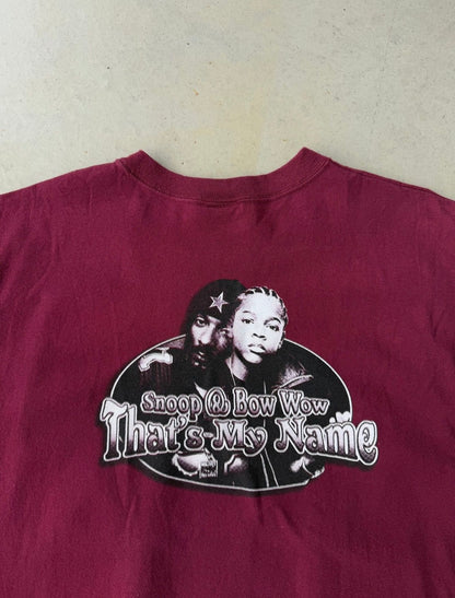 00’s Snoop Dogg & Lil Bow Wow Rap T-Shirt [XL]