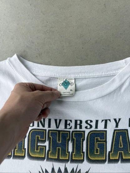 90’s Univ. of Michigan Wolverines T-Shirt [XL]