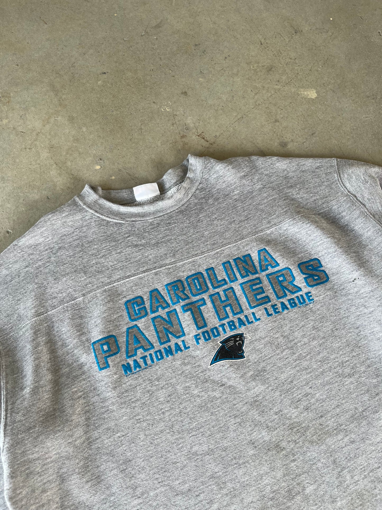 00’s Carolina Panthers Spellout Crewneck [XXL]