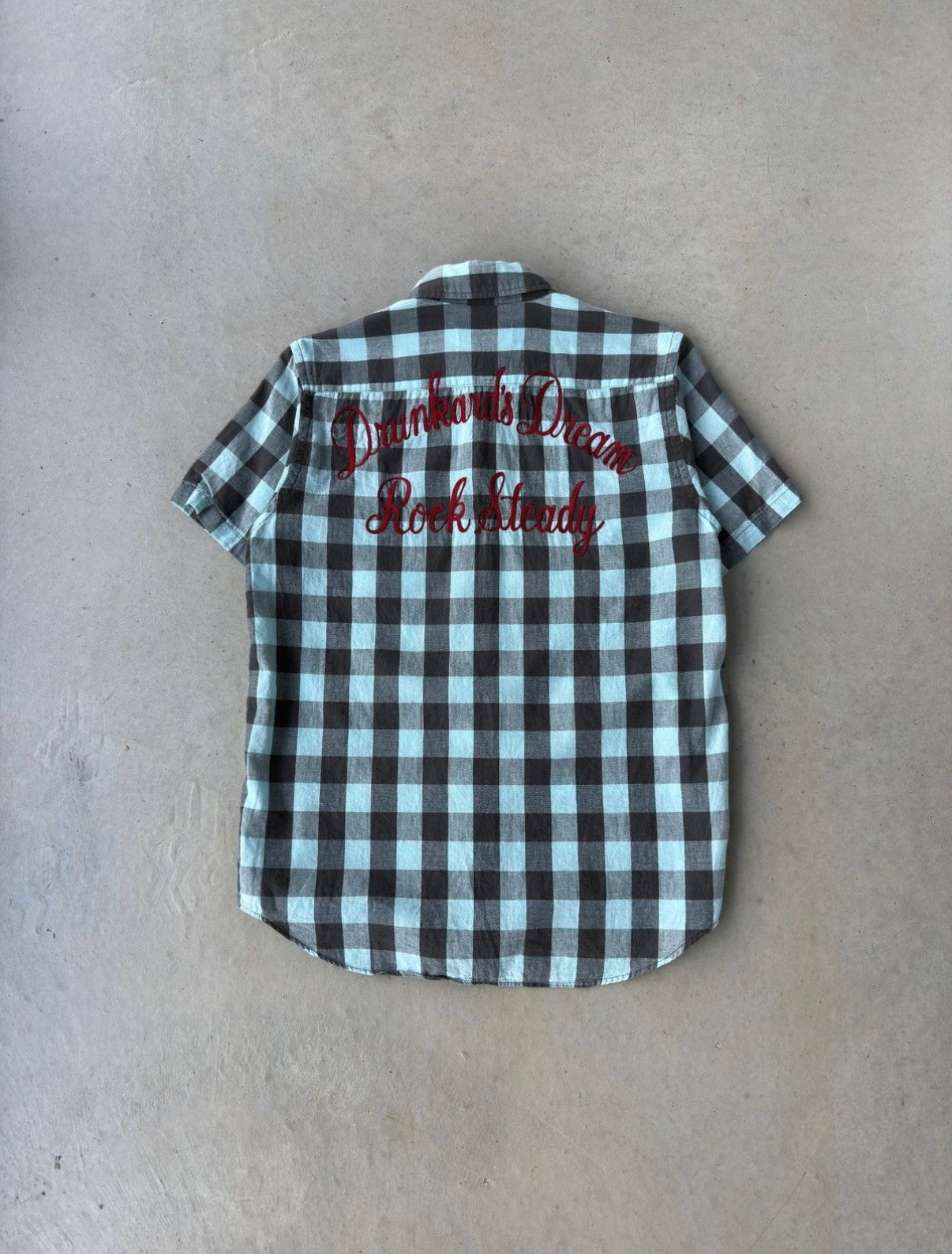 Guilty Parties “ Drunkards Dream, Rock Steady “ Button Up Shirt [M]