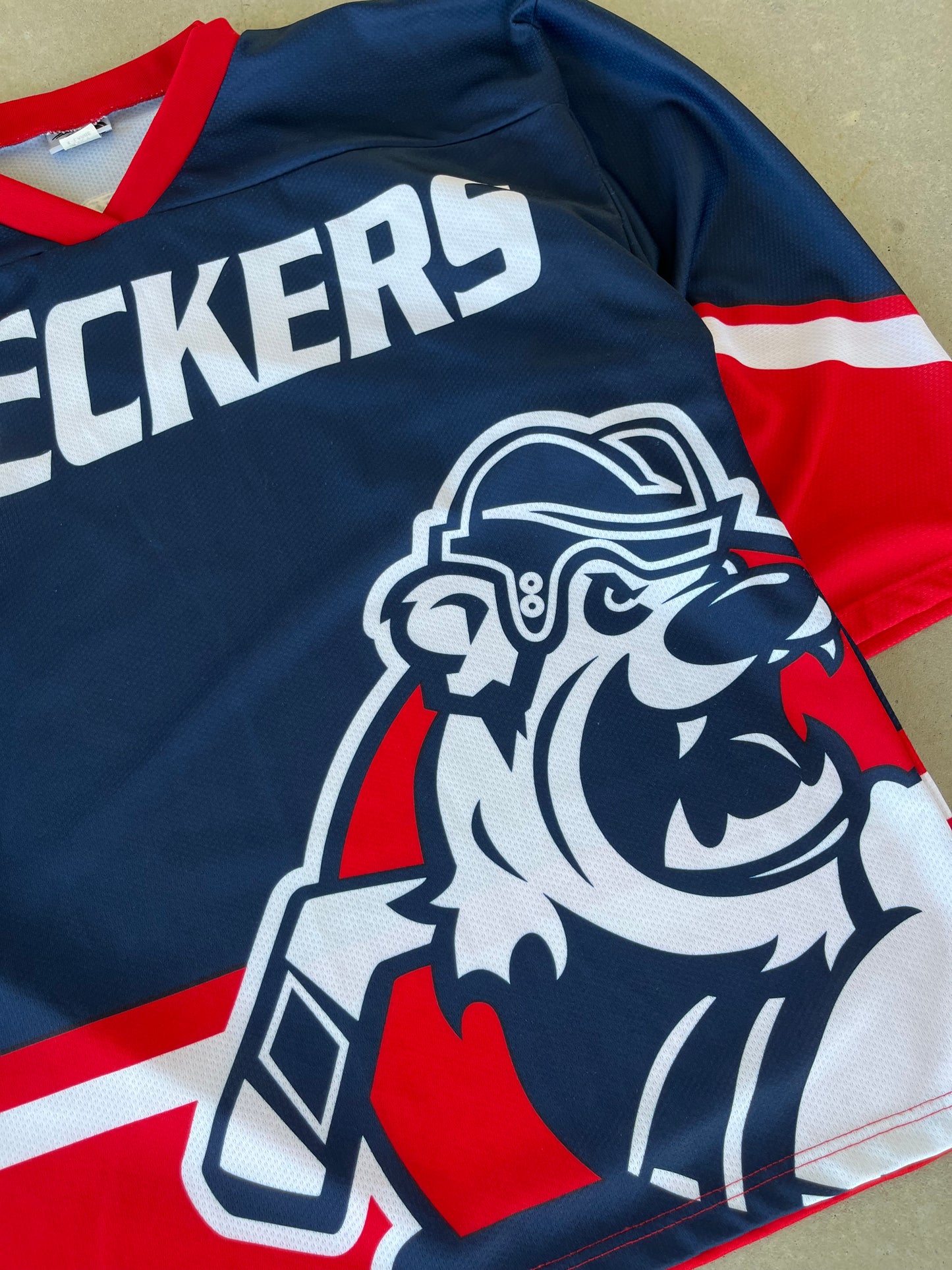 00’s Charlotte Checkers Hockey Jersey [XL]