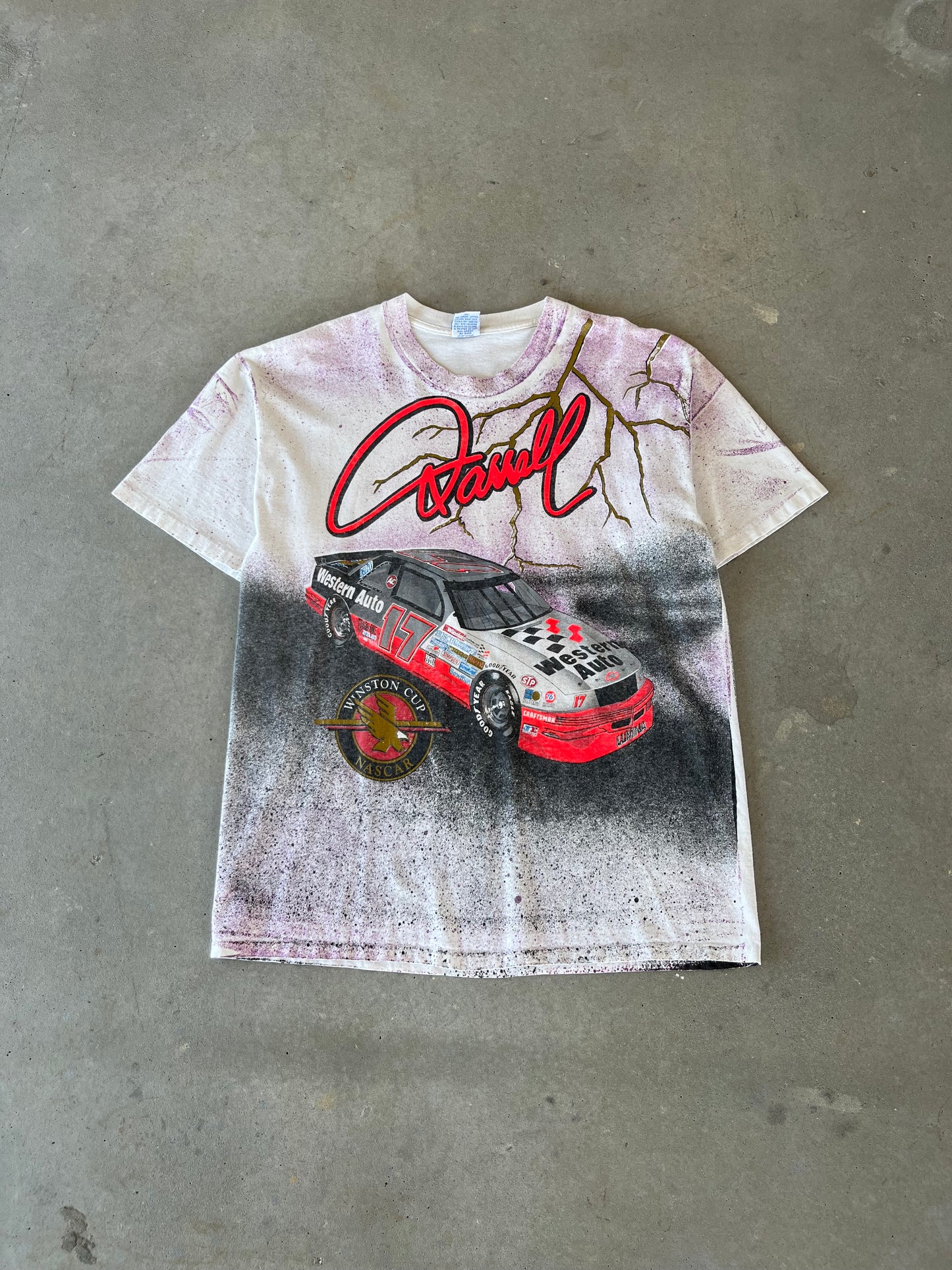 90’s Rolling Thunder Nascar Aop T-Shirt [L]
