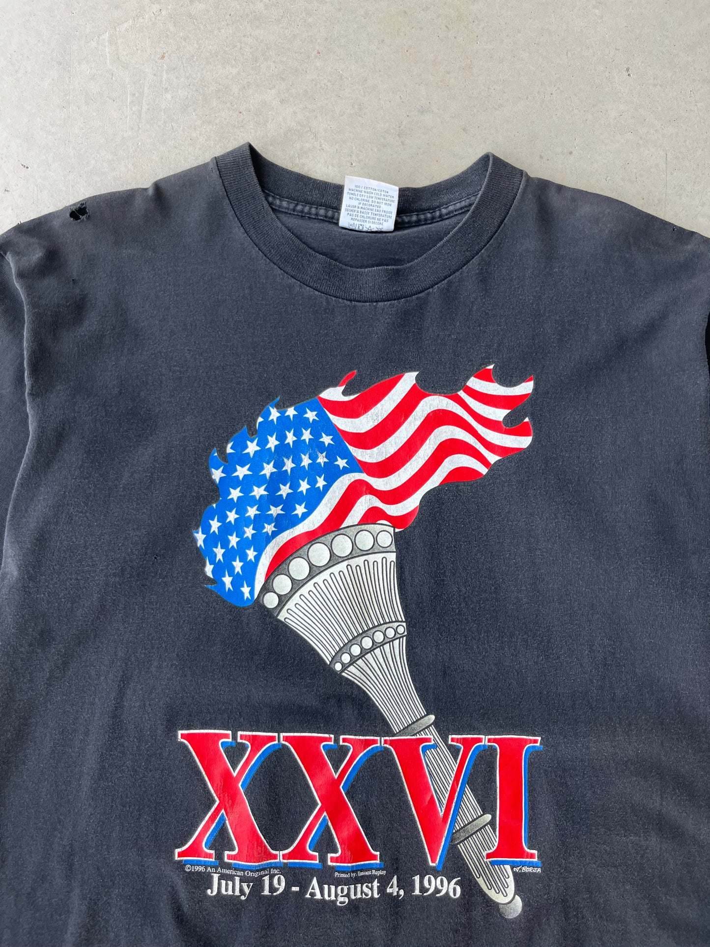 1996 Atlanta Olympics T Shirt [L]