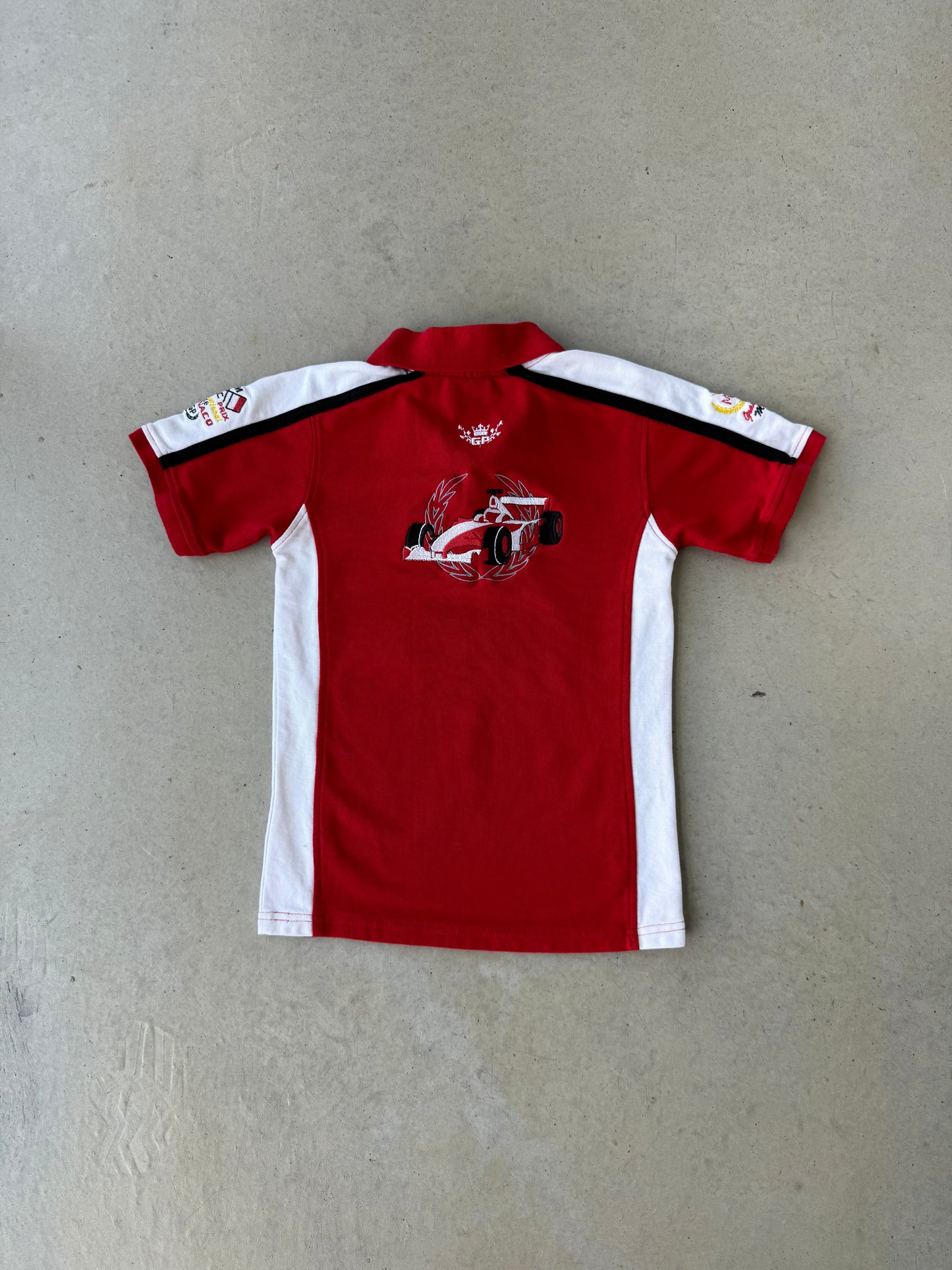 Vintage F1 Racing Mónaco Grand Prix Polo Shirt [S]