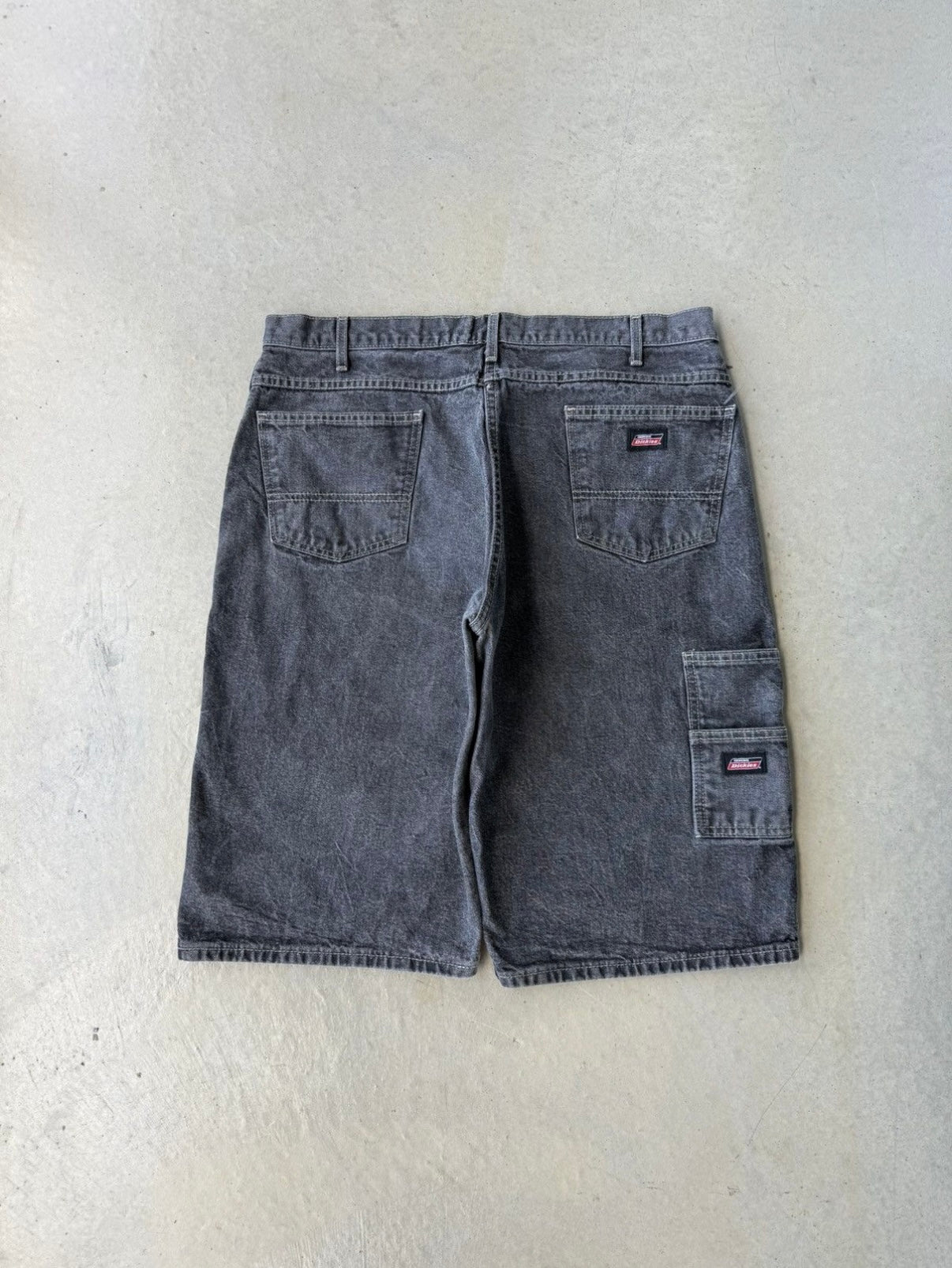Vintage Dickies Black Denim Shorts [38]
