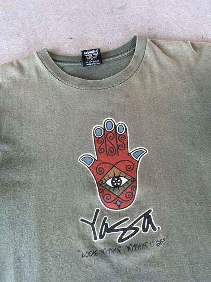 90’s Yaga Brand T-Shirt [L]