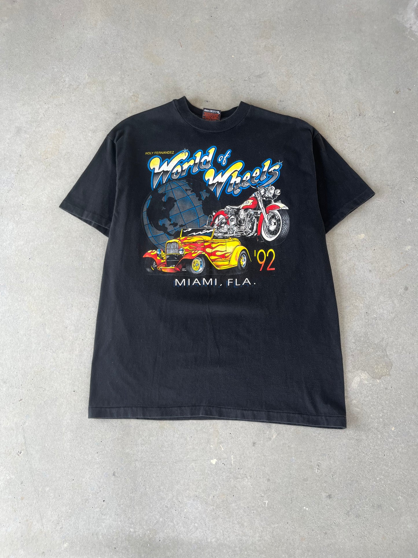 1992 Harley Davidson Miami, Florida T-Shirt [L]