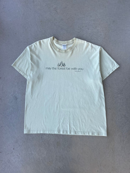 00s " May The Forest Be With You " Nature T-Shirt [L]