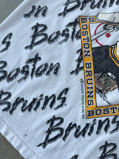 90’s Boston Bruins AOP NHL T Shirt [L]
