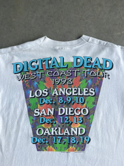 1993 Grateful Dead " I steal your fractal " T Shirt [L]
