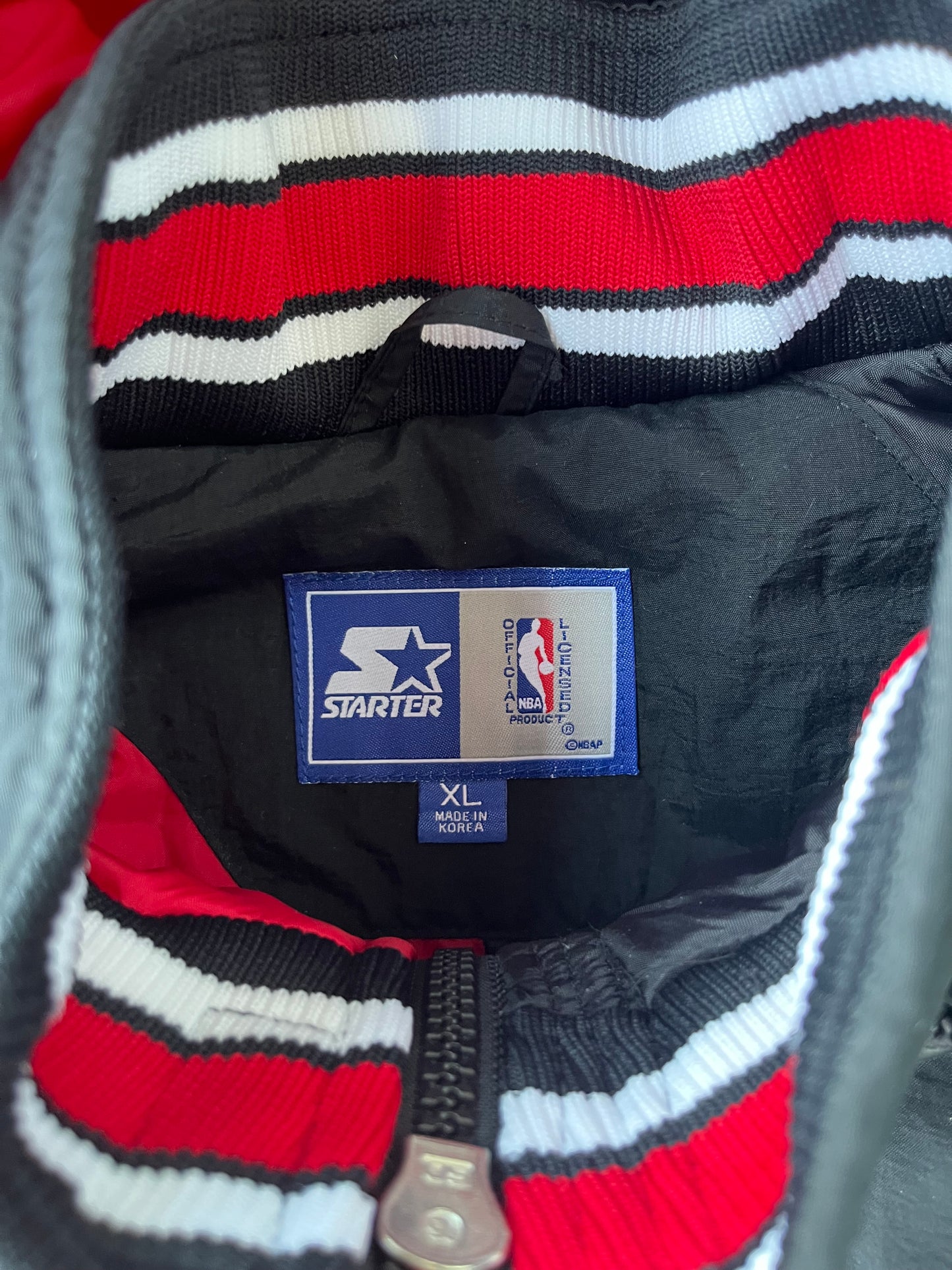 90's Chicago Bulls Starter Jacket [XL]