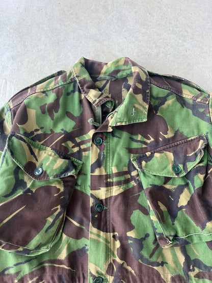 80's British Army Woodland Camo Jacket [Xl]