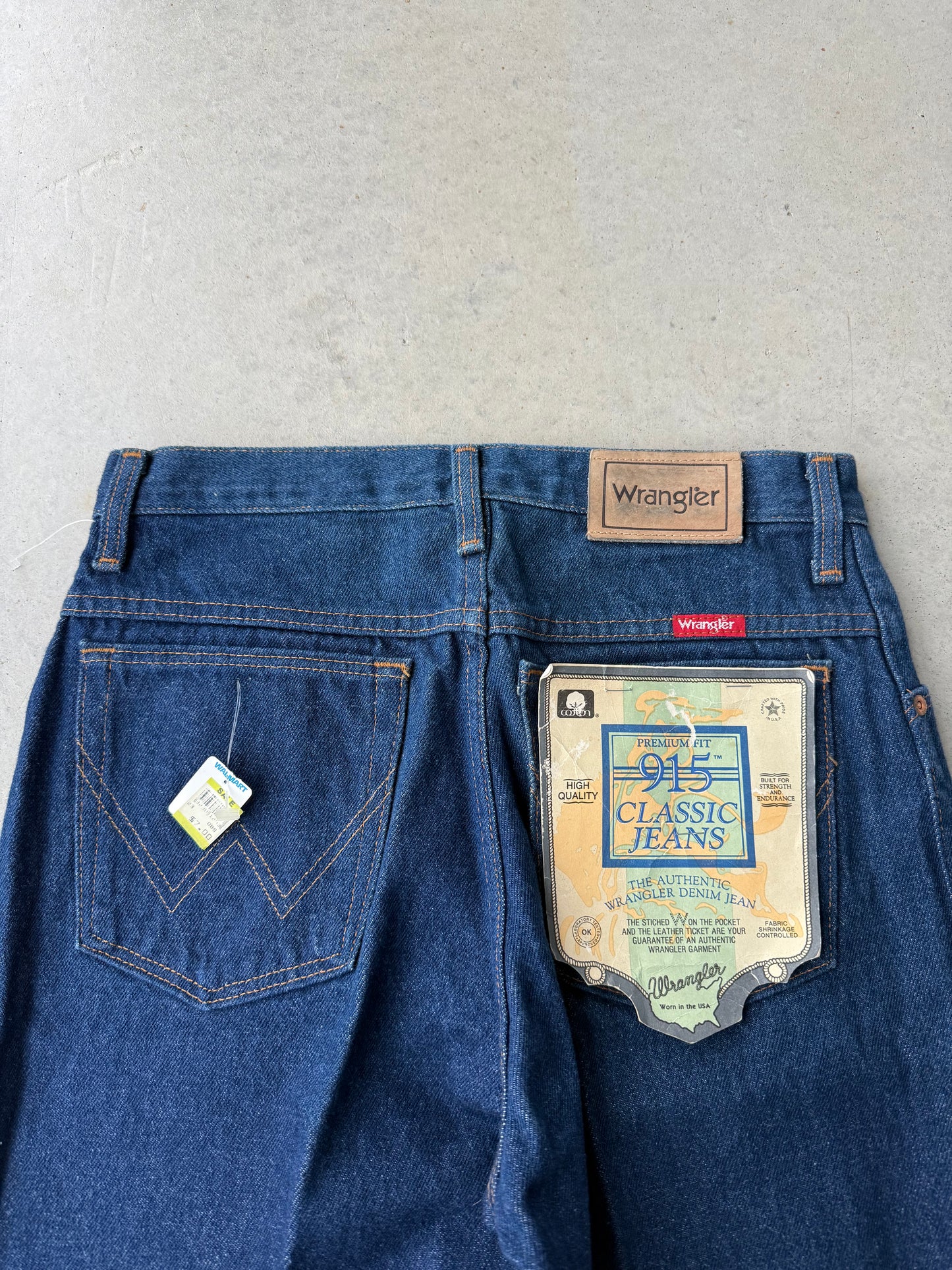 90’s Wrangler Straight Leg Denim Blue Jeans [32x36]