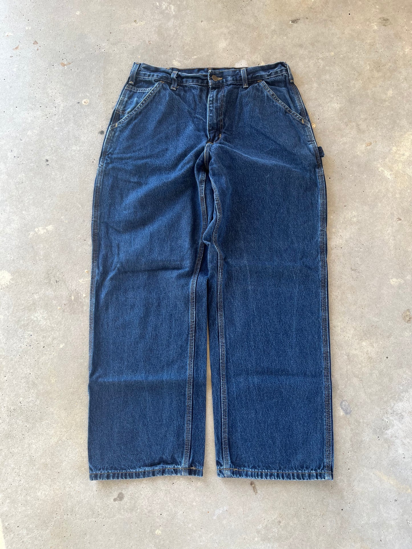 00’s Carhartt Denim Carpenter Pants [32x29]